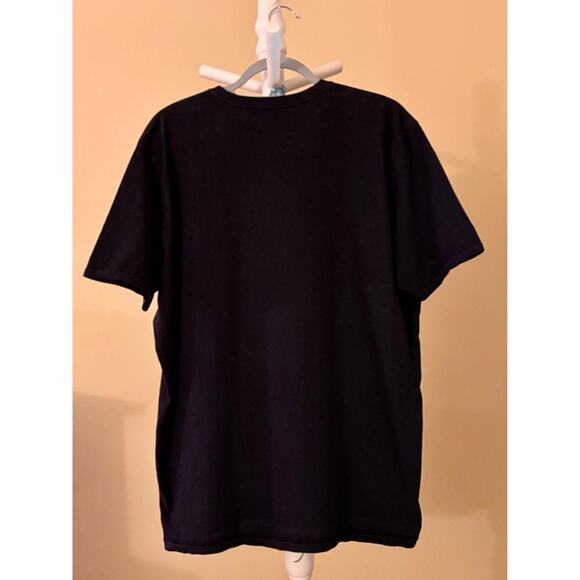 2019 Journey “Frontiers” Lucky Brand Black T-shirt Alien Graphic Blue Unisex XL - Picture 3 of 8